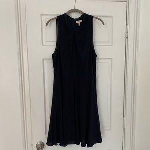 Rebecca Taylor a-line navy dress